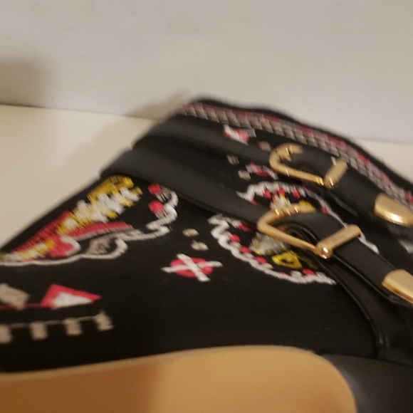 ANKLE WOMEN'S BOOTS, Size 6, colorful Never worn - Picture 9 of 11